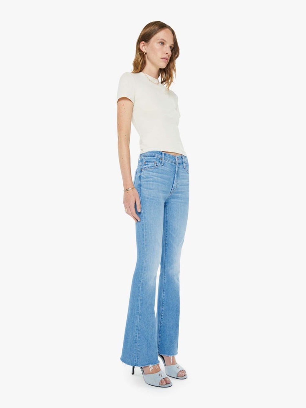 NWT MOTHER Weekender Fray size 27. Satisfy your cravings